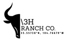 3H Ranch Co. logo